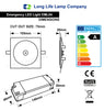 3w LED Emergency Down Light IP20 EML04-D