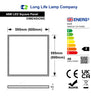 48w Dimmable Recessed Ceiling LED Panel Light 600 x 600 PMMA 6500k