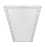 LED Panel Surface Mounting Frame Box Kit For Ceiling Panel 1200 x 600 White Body
