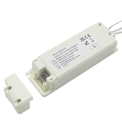 3-hour emergency LED backup power for commercial lighting