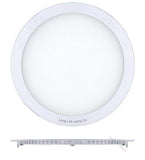 24w LED Round Recessed Ceiling Light 6500K Cool White Energy Rating A+