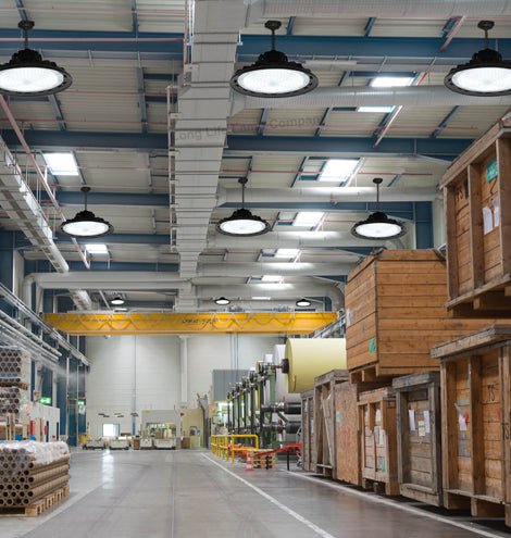 High Bay Light LED 150w 6500k IP65 Ultra Bright UFO7 - PanelHut Free Delivery on all orders