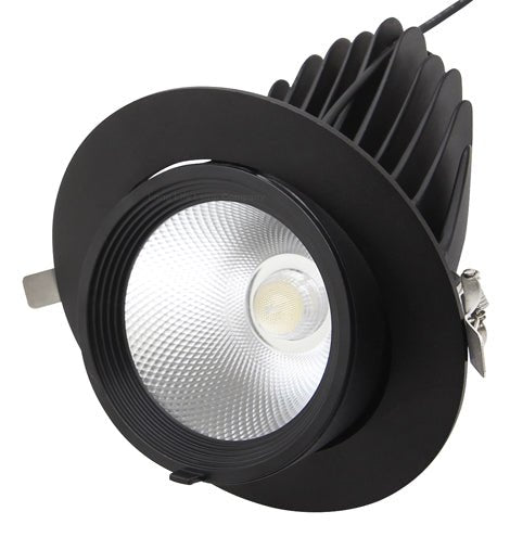 LED Downlight Adjustable Recessed Commercial Lighting 30w High Brightness CDA02 - PanelHut Free Delivery on all orders