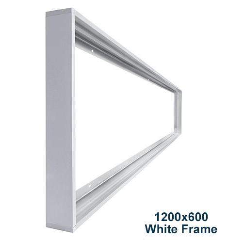 LED Panel Surface Mounting Frame Box Kit For Ceiling Panel 1200 x 600 White Body - PanelHut Free Delivery on all orders