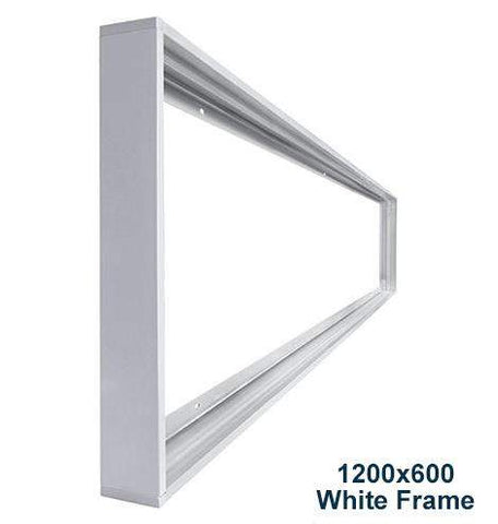 LED Panel Surface Mounting Frame Box Kit For Ceiling Panel 1200 x 600 White Body - PanelHut Free Delivery on all orders