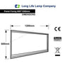 LED Panel Surface Mounting Frame Box Kit For Ceiling Panel 1200 x 600 White Body - PanelHut Free Delivery on all orders