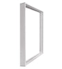 600x600 LED panel surface mounting frame box kit white ceiling installation