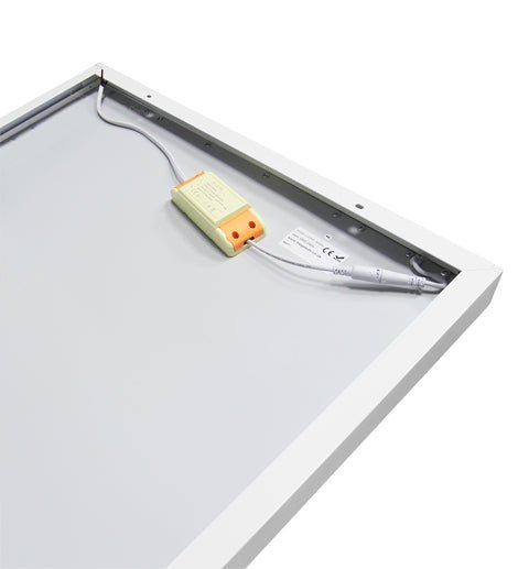 Metal frame box for 600x600 LED panel surface mounted installation