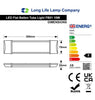 LED Slim Profile Ceiling Batten Light Opal Cover FB0 - PanelHut Free Delivery on all orders