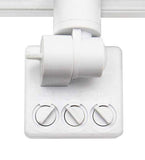 30w Outdoor LED PIR Floodlight White Body IP65 Cool White 6000k