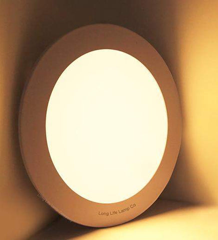 12w LED Round Ceiling Panel 3000k Warm White Energy Rating A+