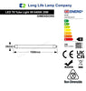 Opaque T8 LED Tube Light CFL Replacement 5 ft T85FT - PanelHut Free Delivery on all orders