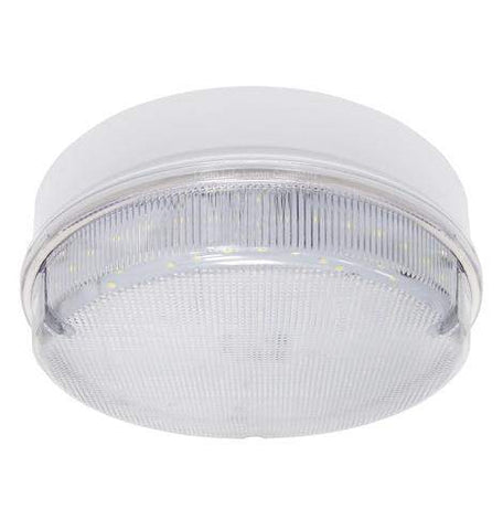 Round 18w LED Ceiling Light IP65 6500k Bright Daylight Surface Mount Bulkhead - PanelHut Free Delivery on all orders