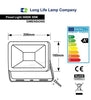 50w Outdoor LED Floodlight IP65 Waterproof Warm White 3000k AF1709