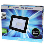 50w Outdoor LED Floodlight White Body IP65 Cool White 6000k SL50W