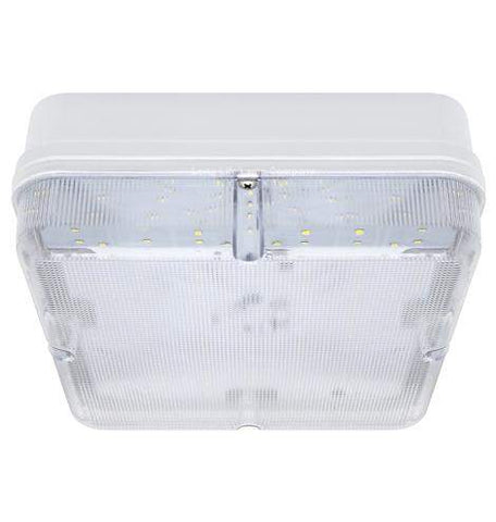 Square 18w LED Ceiling Light Flush Mount IP65 6500k Bulkhead - PanelHut Free Delivery on all orders