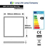 40w LED Sky Ceiling Panel White 600 x 600 Energy Rating A+