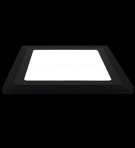 18w Recessed Ceiling LED Square Panel Blue 242 x 242