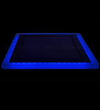 18w Recessed Ceiling LED Square Panel Blue 242 x 242
