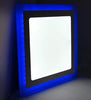 18w Recessed Ceiling LED Square Panel Blue 242 x 242