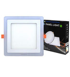 12w Recessed Ceiling LED Square Panel Green 192 x 192